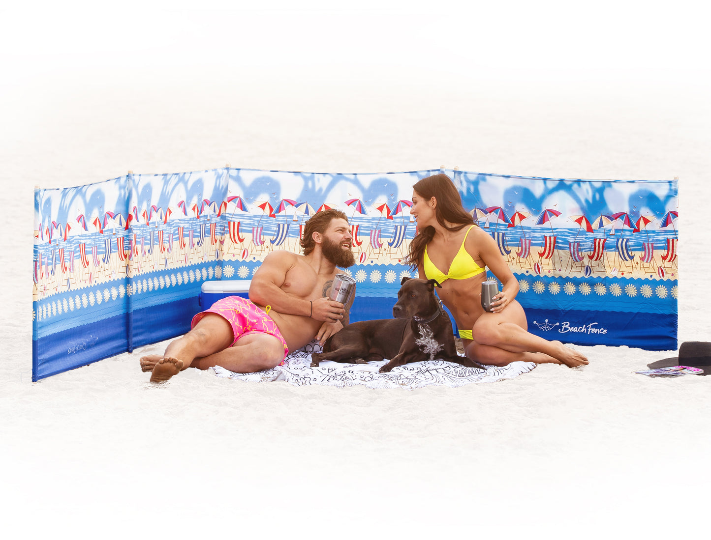 Beach Scene - Beach Windscreen - Beach Comfortable!